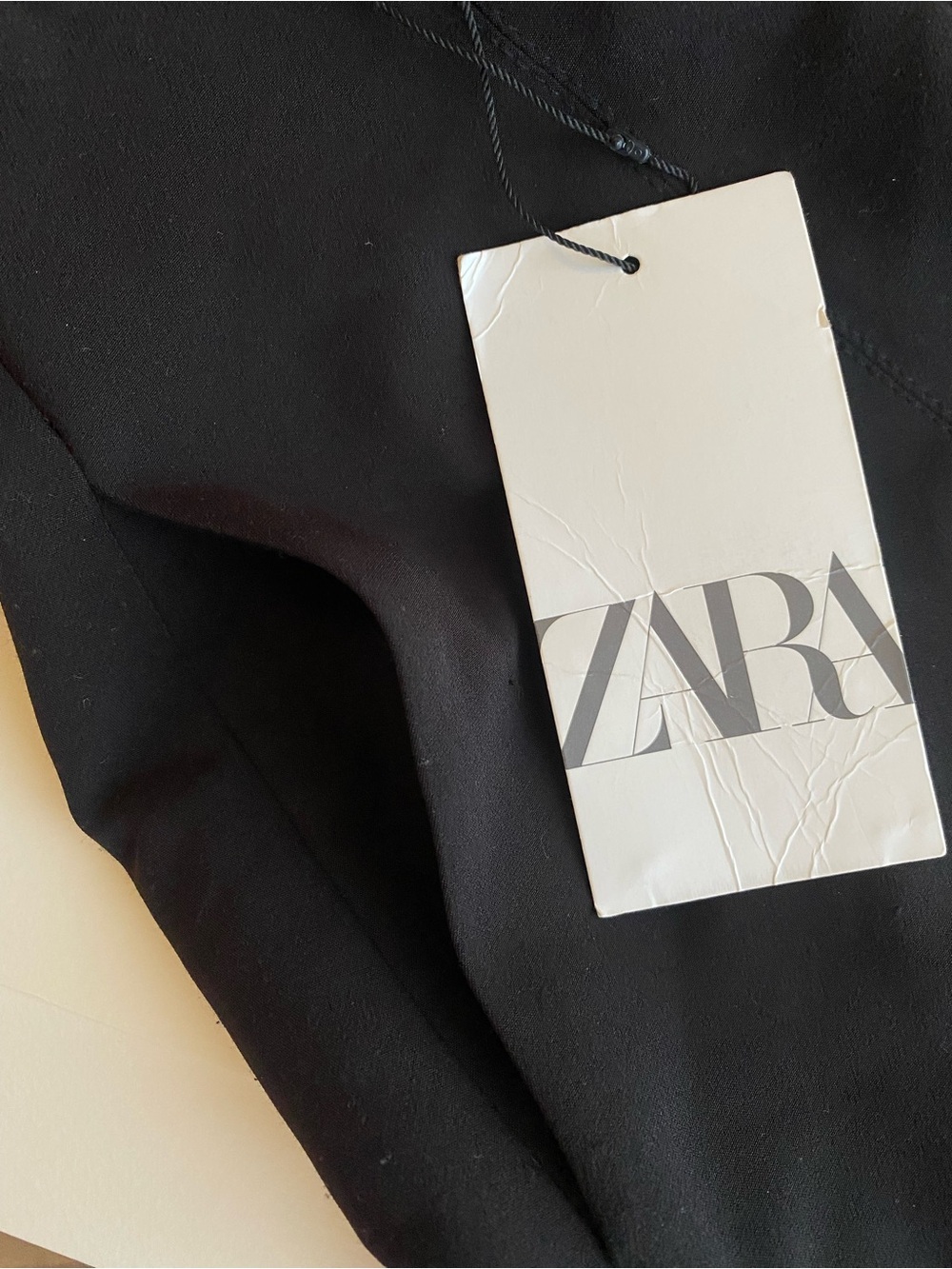***PRICE DROP*** Zara Black Circle Skater Office Cocktail Skirt S - Picture 4 of 4